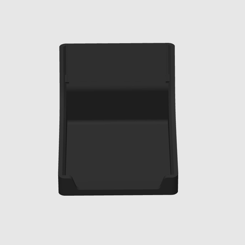 Personalisierbarer Notizzettelhalter mit Platz für Visitenkarte