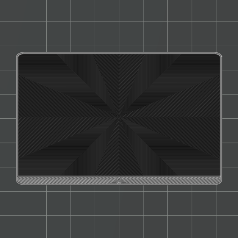 Personalisierbare Visitenkarte Typ B als Werbeartikel für Messen